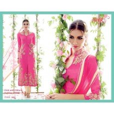 5301 Pink and Cream Heer 4 by Kimora wedding wear suit 